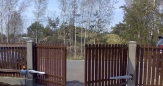 Купить распашные ворота из штакетника Рубцовск, цена от 2759 руб.