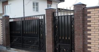 Купить распашные ворота кованные Рубцовск, цена от 4840 руб.