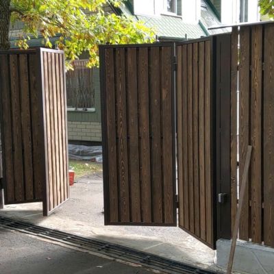 Купите и Закажите Ворота Гармошка: Лучшая Цена от 47513 руб, Установка под Ключ и Доставка в Рубцовске и по Области